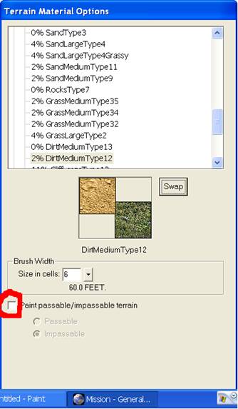 Terrain Material Options